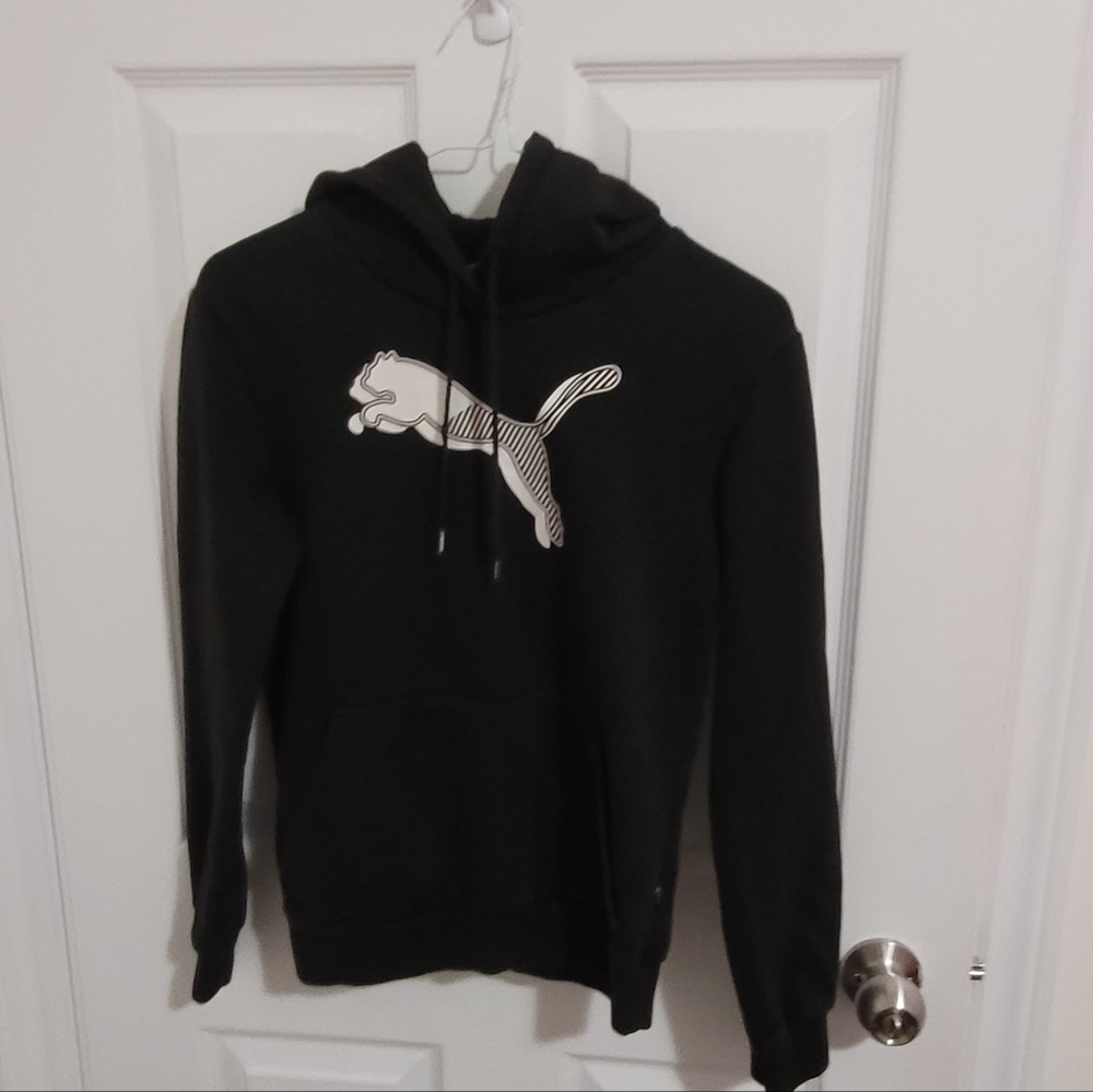 Puma Black Hoodie, XS